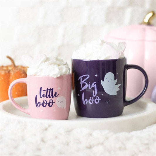 Big Boo Little Boo Halloween Family Mug Set