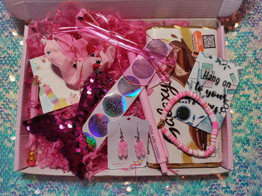 Tween pink letterbox gift