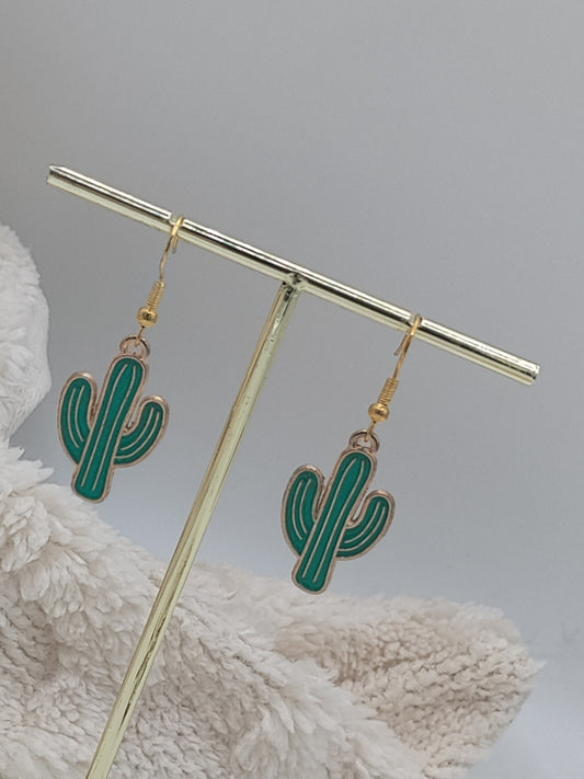 Cactus Earrings