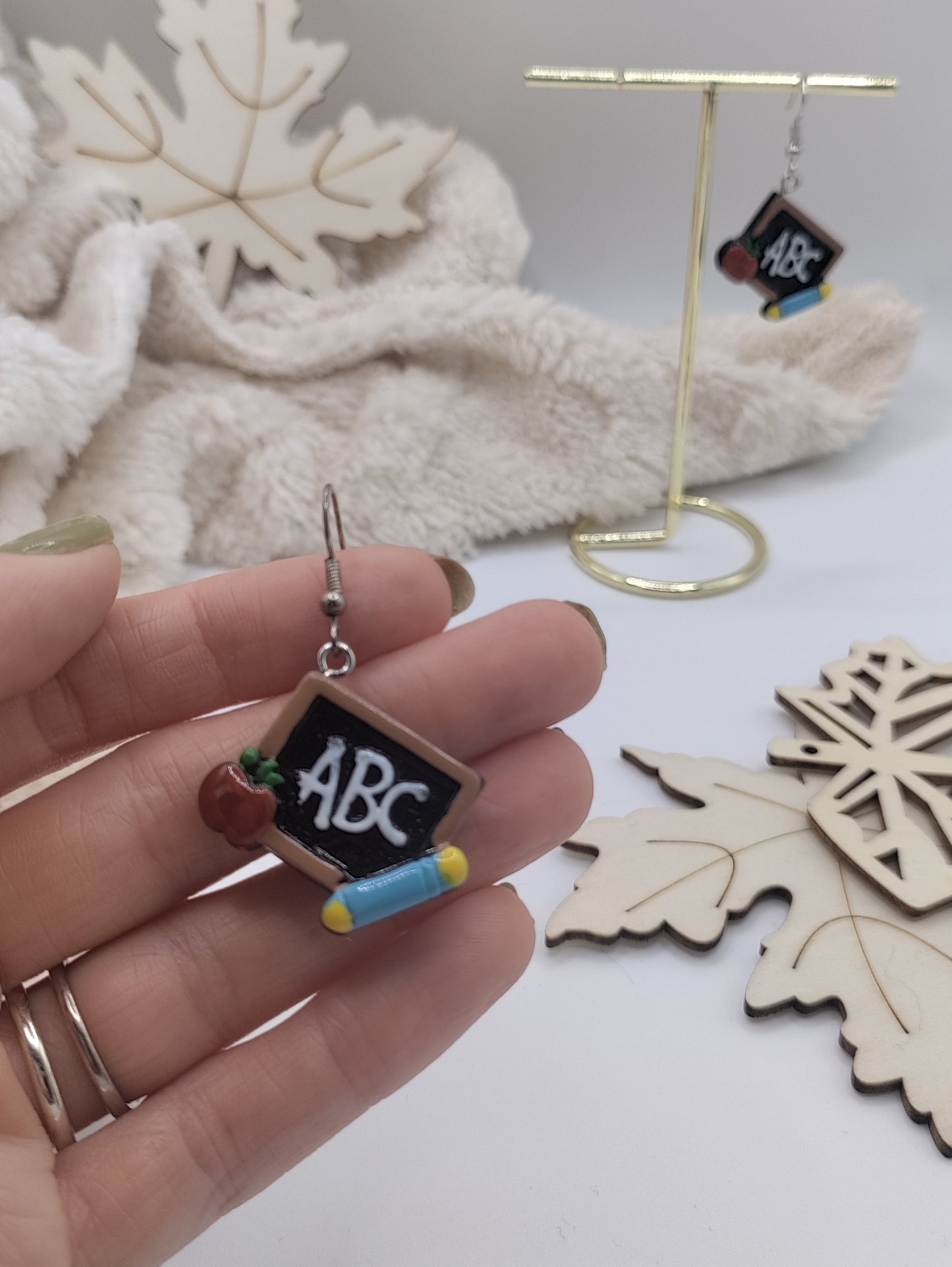 School Teacher earrings