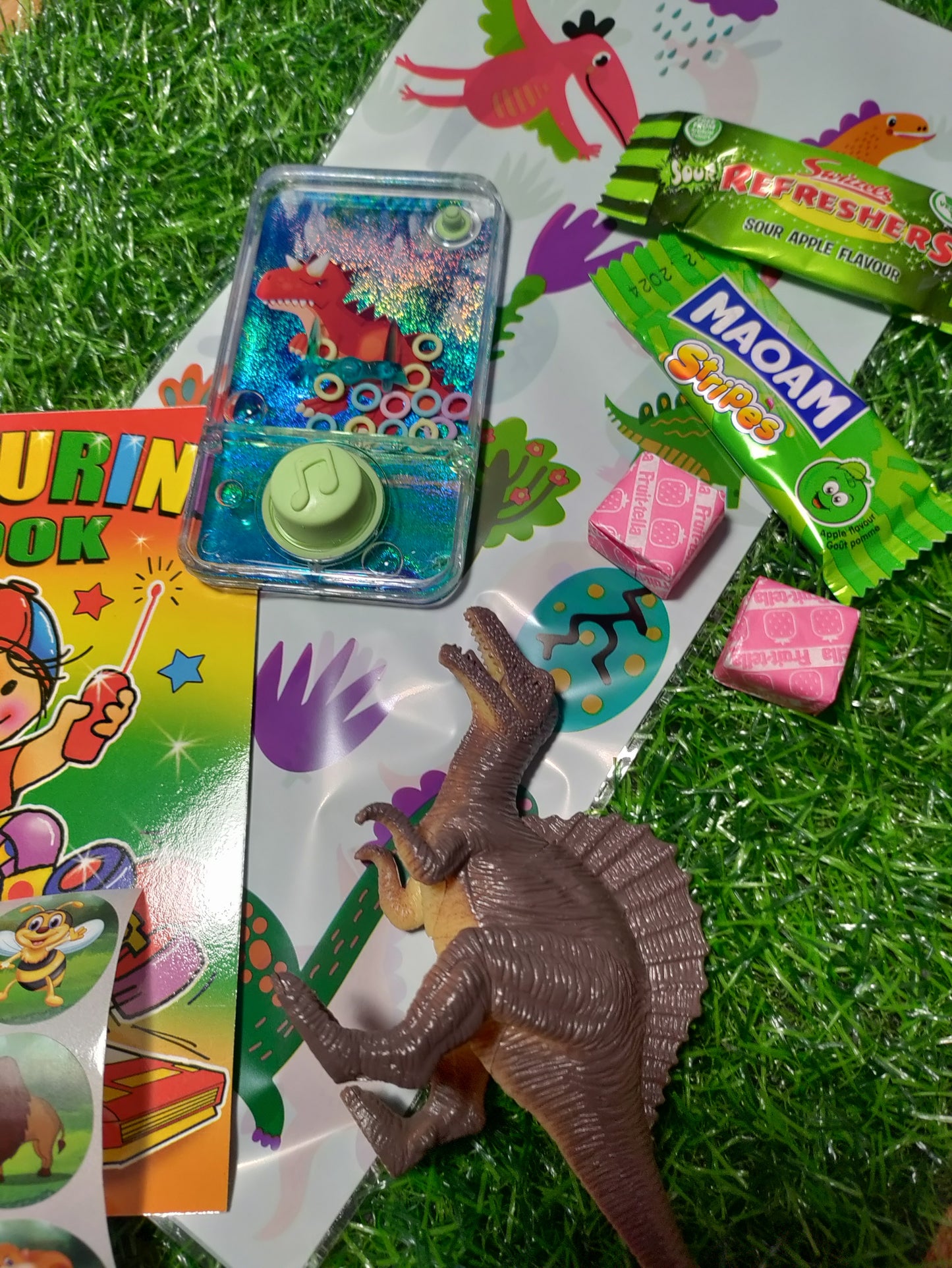 Luxury dinosaur party bag