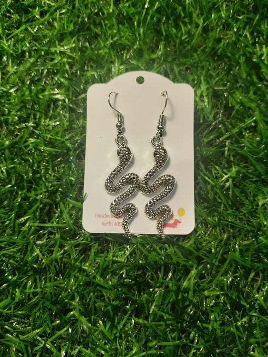 Snake earrings