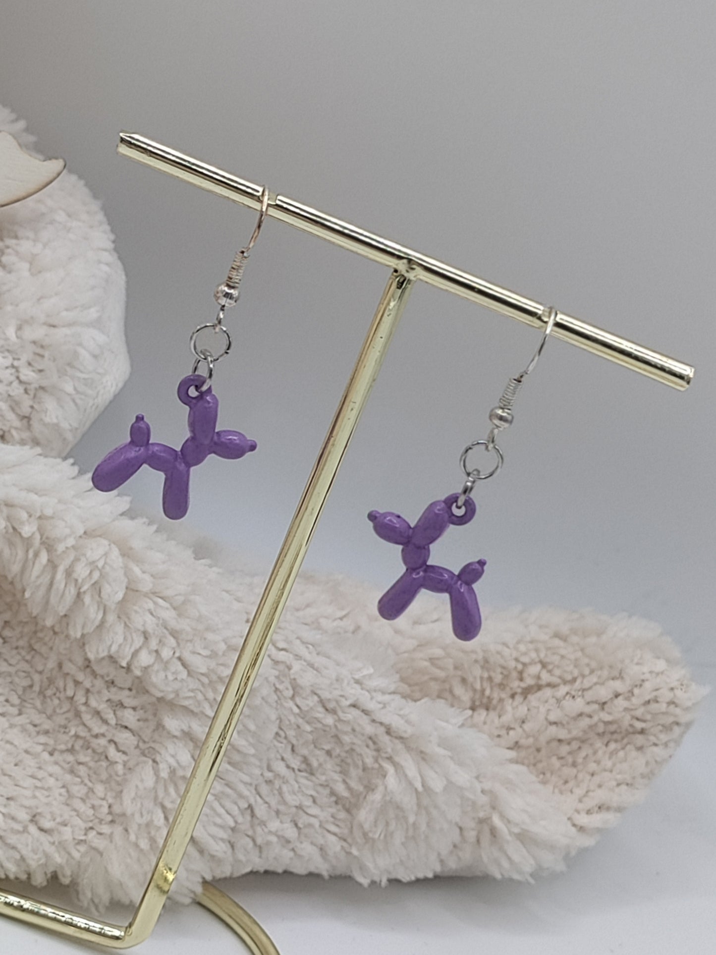 Balloon Dog Earrings